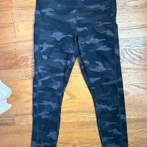 Athleta 7/8 Camouflage Leggings